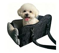 HEEPDD Center Console Dog Car Seat Portable Adjustable Strap, Armrest Pet Booster Seat for Travel Small Dogs Cats Under 12 Lbs