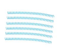 HEEPDD Coil Binding Spiral, 13mm Plastic Binding Comb, 20pcs for Office and Classroom Use (Blue)