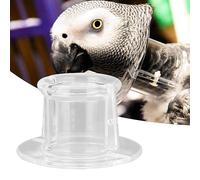HEEPDD Collar, Anti-Bite Wound Healing Neck Cover for Small Birds, Ideal for Training and Post-Surgery Use Collar, Acrylic Recovery, Nan Bird Supplies (M outer diameter 7.2 inner diameter 3.5)