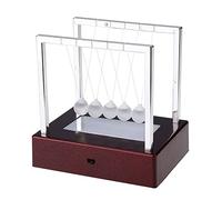 HEEPDD Colorful LED Balance Balls, Science Toy Demonstrating Conservation of Momentum and Energy with Color Changing Light, for Home Office Desk Decor and Toy