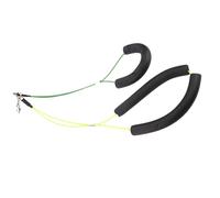 HEEPDD Comfortable Foam Collar Stainless Steel Rope for Pet Grooming Table Dog Grooming Restraint Adjustable Leash Nan Dog Supplies (Yellow+Green)