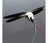 HEEPDD Coreless Motor Propeller Set, ABS Material High-Speed Motor Propeller for Remote Control Aircraft 8520, Suitable for Ages 7-14 (716 reduction set complete)