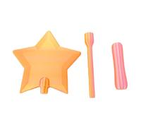 HEEPDD Credit Card Wand 3D Printed PLA Star Tap to Pay Contactless Holder for Shopping Pranks Raves Cosplay Daily Use (Gradual Golden Yellow Color)