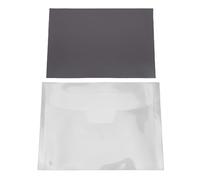 HEEPDD Die Storage Set Rubber Soft Magnetic Stamp Storage Bag 20pcs with 10 Bags and 10 Magnetic Sheets 7 X 5 in for Card Making Sticker Organizing Receipt