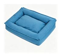 HEEPDD Dog Bed Medium Size Pet Couch Sofa Washable Removable Cover, Sofas & Chairs Removable Cover, TPU Bolster Orthopedic Puppy Cat Bed, Anti Slip Base for Indoor Resting (105x80x18cm /
