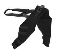 HEEPDD Dog Knee Brace, Hind Leg Support for Dogs Arthritis Leg Protector with Soft Elastic SBR Material Shockproof Water Proof for Injury Recovery (HJ25 rear double leggings black S)