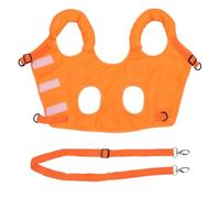 HEEPDD Dog Lift Vest Harness for Mobility Assistance, Padded Adjustable Support Sling Carrier Helps Elderly Disabled Dogs Walk Travel Safe (Nylon Blend) (M)