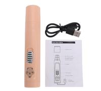 HEEPDD Dog Nail Grinder Electric Rechargeable with 2 Speeds, Quiet Pet Nail File for Small Medium Large Dogs and Cats, Includes 3 Grinding Ports and LED Light