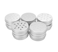 HEEPDD Dog Nose Work Kit 10 Pack Training Tins 60ml Aluminum Smell Containers for Brain Games Mental Stimulation, Ventilated Lid Design