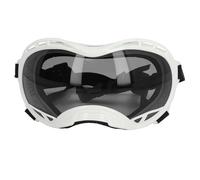 HEEPDD Dog Sunglasses Large Adjustable Pet Goggles, PC UV Protection Transparent Lenses, Soft Padding and Windproof Fit for Large Dogs During Walks Car Rides Beach Use (Clear)