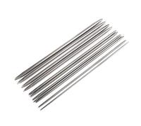 HEEPDD Double Pointed Knitting Needles, 55Pcs Stainless Steel Set with 11 Sizes for Socks Hats and Gloves, Ideal for Beginners and Experienced Knitters