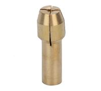 HEEPDD Durable 0.5-3.2mm Mini Brass Collets for Electric Grinder, 10pcs Tool Collet Set for Versatile Use, Brass for Jewelry Making and Fine Detailing (Tail Diameter 4.3mm)
