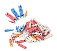 HEEPDD Durable 50pcs 5A 8A 16A 25A Car Fuse Kit for Some European Classic Cars, Torpedo-Shaped European Fuse Set