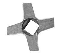 HEEPDD Electric Food Mill Grinder Cross Shaped Steel Meat Grinder Vane/Wing, Durable Replacement Part for Stand Mixer, Silver, 5 Types Available, Rust Resistant Kitchen Tools (Type 5(8.3 X 8.3 X