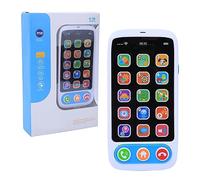 HEEPDD Electronic Phone Toy, Interactive Learning Device with Colorful Lights Music Stories Engaging Young Minds, Lightweight Portable Design for Travel Play Anywhere, Safe Plastic (686-9 English