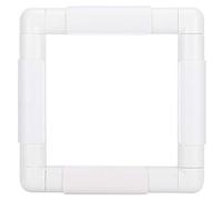 HEEPDD Embroidery Hoop, Square Embroidery Clip Frame Cross Stitch Frames for Embroidery Quilting Needlepoint Silk-Painting(15.2 * 15.2CM)