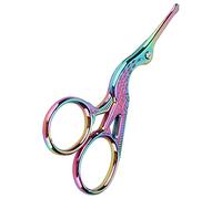 HEEPDD Embroidery Scissors, Stainless Steel, Vintage Crane Design Sewing Tool, 3.7in Stork Shears for Embroidery and Sewing Arts (#1)