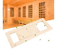 HEEPDD Exquisite Wooden Air Ventilation Grid for Aerial Ventilation, a Smooth, an Adjustable Size, Suitable for the Sauna Room and the Bedroom