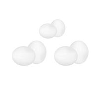 HEEPDD False Eggs, Eggs for Dove Breeding and Hatching, 50 Pcs for Meat Pigeons, Homing Pigeons and Parrots False, Realistic Plastic Simulation Nan Domestic Animals