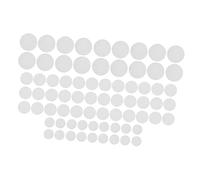 HEEPDD Felt Plate Dividers, Soft Thick Felt Plate Protectors for Round China Dishes, 72 Pcs for Kitchen Storage and Cookware Protection