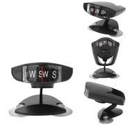 HEEPDD Foldable Car Compass Accurate Direction Pointing with Suction Cup Mount for Vehicles and Outdoor Adventures Measures 3x2.4x1.6 Inches Compact Lightweight Design Ideal Camping