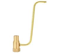 HEEPDD G1/2 Female Thread Brass Bubbling Fountain Nozzle, Nozzles Nozzle, with Injector Effect for Oxygen Enrichment, Beautiful Visual Effects for Pond and Water Gardens G1/2 Female