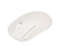 HEEPDD Gaming Mouse, Fit Palm Battery Powered 1200DPI Low Power Consumption Wireless Mouse for Desktop PC for Girls (White)