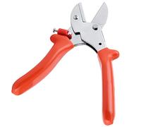 HEEPDD Garden Pruning Shears, High Carbon Steel TPR Material Trimming Scissors, with Spring Retractable and Ergonomic Non Slip Handle, for Fruit Trees Flower Branches and Bonsai