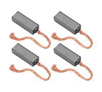 HEEPDD Generator Electric Motor, Metal Brush Set for Alternators PX602, Carbon Brush Replacement for CARGO LETRIKA, 4 Pcs