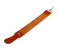 HEEPDD Genuine Leather Strop Strap Double Sided, Coarse and Fine Strop Sharpener for Straight Razors and, Ideal and Home Use Genuine Leather Strap Double