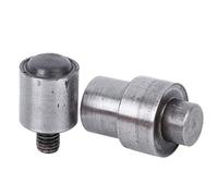 HEEPDD Grommet Die Mold Set 3mm to 20mm Manual Eyelet Puncher for Snap Fastener Rivet, Eyelets & Grommets Eyelet Puncher for Snap Fastener Rivet, 45# Steel Hand Press Tool for Belt (14mm)