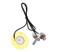 HEEPDD Guitar Pick Up, Metal Piezo Pickup, Pre-wired Amplifier for Guitar Violin Ukulele Banjo with Eliminating Interfering Sounds