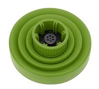 HEEPDD Hair Dryer Diffuser, ABS Silicone Universal Attachment for Curly Hair, Protects, Travel-Friendly and Collapsible Design for All Types (Green)