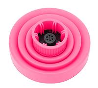 HEEPDD Hair Dryer Diffuser, ABS Silicone Universal Attachment for Curly Hair, Protects, Travel-Friendly and Collapsible Design for All Types (Pink)