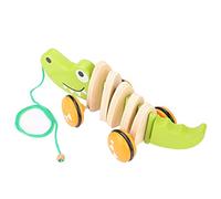 HEEPDD Hammering Pounding Toys, Wooden Pull Toy, Vibrant Design, Encouraging Walking Skills for Toddlers