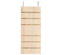 HEEPDD Hamster Wooden Ladder 6.3x2.8x0.4 Inch Small Animal Platform Rest Board for Bird Cage Parakeet Gerbil Climbing Toy Cage Accessories