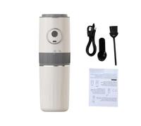 HEEPDD Hand Brewed Coffee Machine, Stainless Steel, Portable Maker, 350ml Capacity for Travel and Camping Coffee and Tea Supplies (2566 English Version)