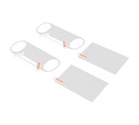 HEEPDD Handheld Gaming Screen Protector Scratch Tempered Glass 2 Pack HD Clear Front Back Coverage 9H Anti Fingerprint Touch Sensitive for 2000 Series Console Players