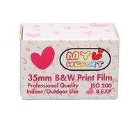 HEEPDD HD Camera Black 35mm Black and White Print Film, Film, Fine Grain Medium Contrast ISO 200 for 135 Cameras HD Camera 35mm and White Print Nan Consumer Electronics (8 Sheet)
