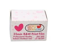HEEPDD HD Camera Black 35mm Black and White Print Film, Film, Fine Grain Medium Contrast ISO 200 for 135 Cameras HD Camera 35mm and White Print Nan Consumer Electronics (18 Sheet)