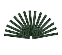 HEEPDD Heat Shrink Wraps, 15 Pieces Green | Bright shaft visibility after the shot helps spot arrows in grass, woods, or 3D courses without delay. High-tack adhesive