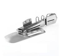 HEEPDD Industrial Sewing Machine Attachment Metal Construction 4 Size Options for Bias Tape Binding On Garment Edges for Flat Lock Machines with Straight Guide Sewing Tool (1-3/8"-1/2")