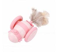 HEEPDD Interactive Cat Toy Smart Moving Car, Electric Automatic Self Play Toy for Indoor Outdoor with 160mah Rechargeable Battery for Cats
