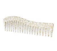 HEEPDD Large Wide Tooth Comb, Plastic Detangling Comb, Pocket Size 7 X 2in for Men and Women Hair Styling (#3)