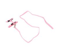 HEEPDD Light Kitten Harness with a Traction Rope, an Elegant and Adjustable Cat Harness to Facilitate the Position and Take Off, Suitable for Walking Outside (Pink)