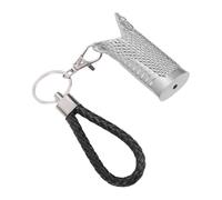 HEEPDD Lighter Case Holder, Lighter Pouches Sleeve Zinc Alloy Metal Cover with Vintage Engraved Pattern for Outdoor Travel Parties Bar Case Holder, Portable (Grey)