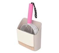 HEEPDD Litter Box Cat Litter Scooper Kit with Detachable Scoop and Brush, Stainless Steel Box Scoop Set Includes Dustpan for Easy Cat Waste Cleanup Kitty Neat Scooper Nan