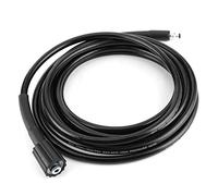 HEEPDD M22 Pressure Washer Hose Rubber Replacement 40MPa 5800PSI 1 4 Inch Tool Free Installation for Nilfisk C100 C110 C120 C130 C140 Car Wash Patio Driveway (10m / 32.8ft)