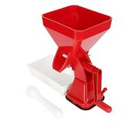 HEEPDD Manual Tomato Press, Tomato Sauce Maker for Juicing and Cooking Salsa and Marinara Manual Press, PP and Stainless Steel Nan Kitchen