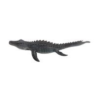 HEEPDD Marine Dinosaur Model Plastic Toy, Realistic Dinosaur Figure Simulation Ornament for Kids, Perfect Home and Office Decoration, Size 34 X 12.5 X 5. Cm (JZ solid large mosasaurus